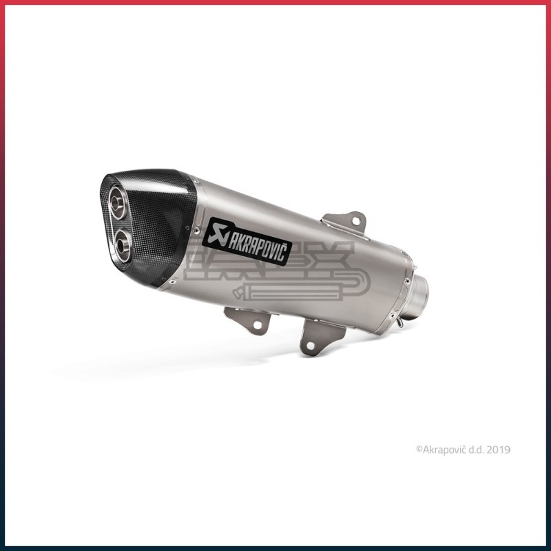 Silencieux AKRAPOVIC Slip-On Yamaha X-MAX 400 2017-... Coupelle Carbone Silencieux AKRAPOVIC Slip-On Yamaha X-MAX 400 2017-... Coupelle Carbone