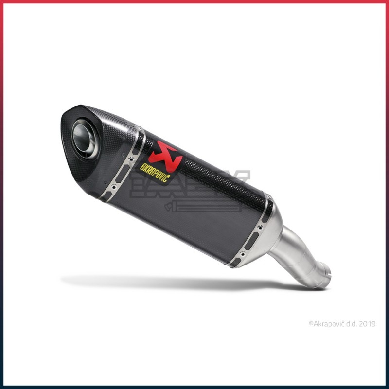 Silencieux AKRAPOVIC Slip-On Yamaha MT 03 2016-... Coupelle Carbone Silencieux AKRAPOVIC Slip-On Yamaha MT 03 2016-... Coupelle Carbone