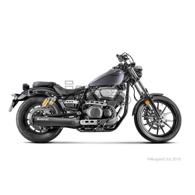 Silencieux AKRAPOVIC Slip-On Yamaha SCR 950 2017-2020 et XV 950 BOLT / R / Racer 2017-2020 Silencieux AKRAPOVIC Slip-On Yamaha SCR 950 2017-2020 et XV 950 BOLT / R / Racer 2017-2020