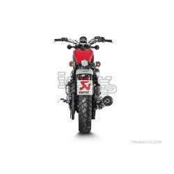 Silencieux AKRAPOVIC Slip-On Yamaha SCR 950 2017-2020 et XV 950 BOLT / R / Racer 2017-2020