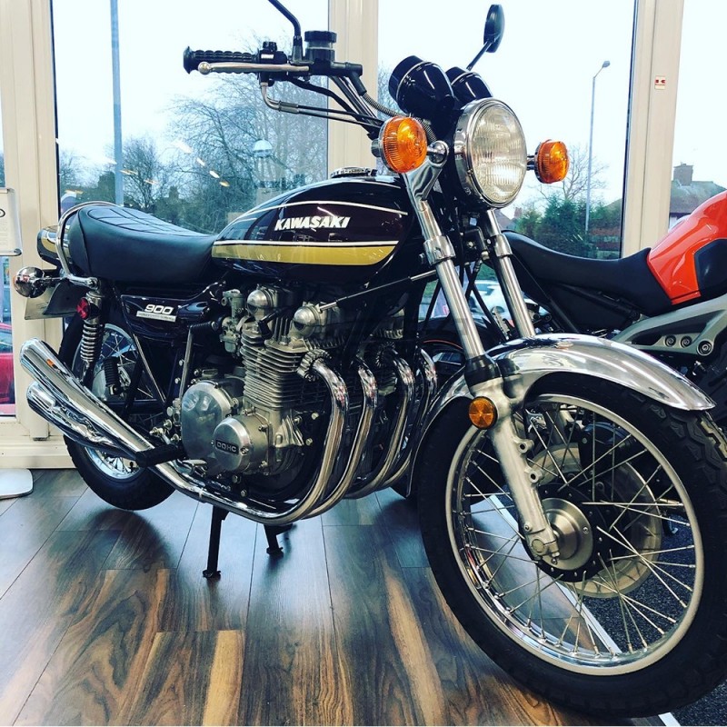 Ligne Complète Réplique Origine Kawasaki Z 900 1972-1977 Ligne Complète Réplique Origine Kawasaki Z 900 1972-1977