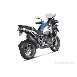Silencieux AKRAPOVIC Slip-On BMW R 1200 GS 2013-2016 Coupelle Carbone
