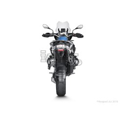 Silencieux AKRAPOVIC Slip-On BMW R 1200 GS 2013-2016 Coupelle Carbone