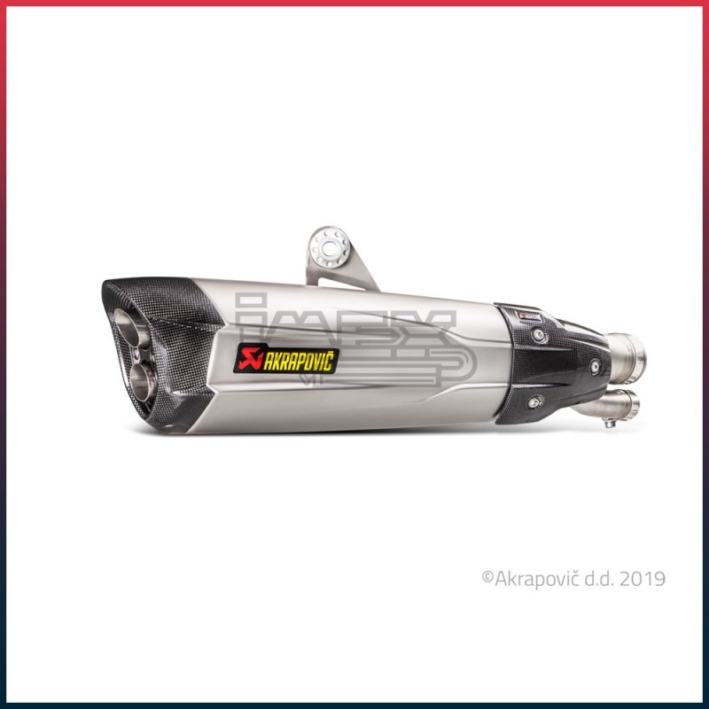 Silencieux AKRAPOVIC Slip-On BMW S1000 RR 2017-2018 Coupelle Carbone Silencieux AKRAPOVIC Slip-On BMW S1000 RR 2017-2018 Coupelle Carbone