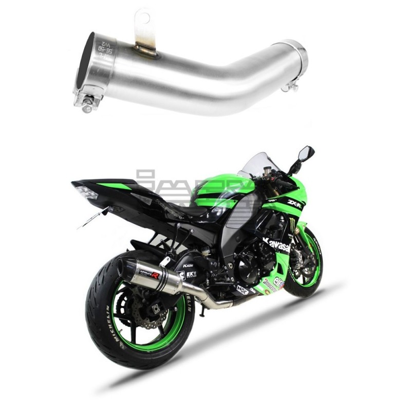 Manchon Raccord sans Catalyseur pour Kawasaki ZX10R NINJA 2008-2010 Manchon Raccord sans Catalyseur pour Kawasaki ZX10R NINJA 2008-2010