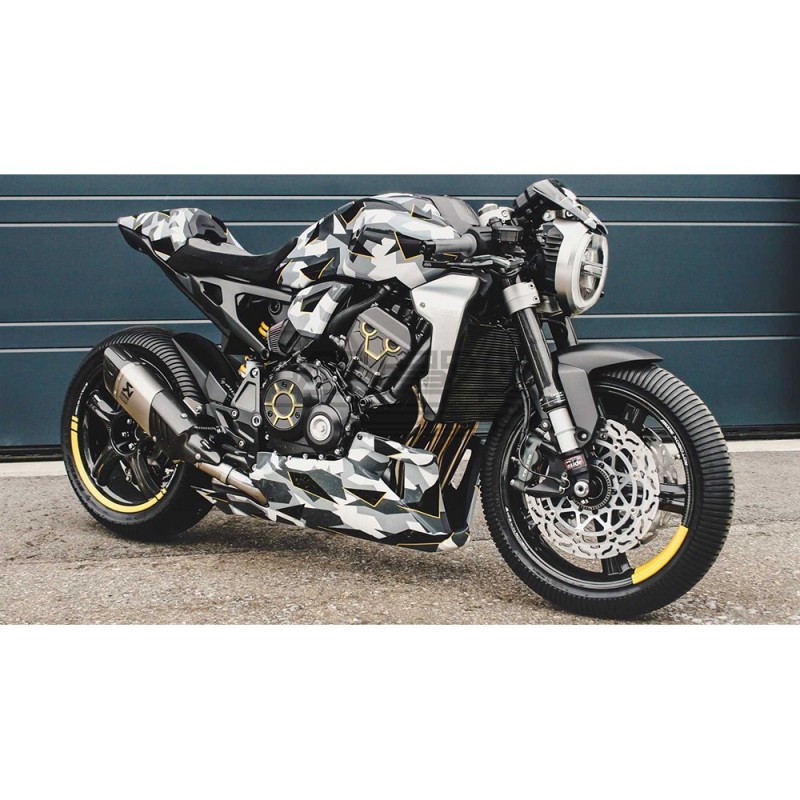 Ligne Complète AKRAPOVIC Slip-On Honda CB 1000 R 2018-... Coupelle Carbone Ligne Complète AKRAPOVIC Slip-On Honda CB 1000 R 2018-... Coupelle Carbone