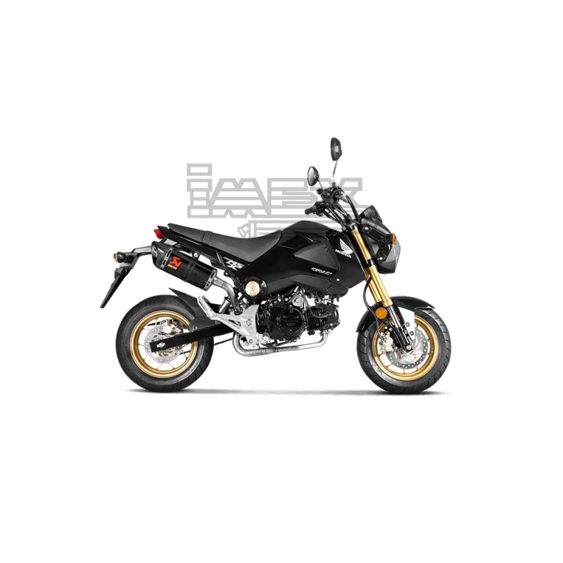 Ligne Complète AKRAPOVIC Slip-On Honda MSX 125 2013-2015 Coupelle Carbone Ligne Complète AKRAPOVIC Slip-On Honda MSX 125 2013-2015 Coupelle Carbone
