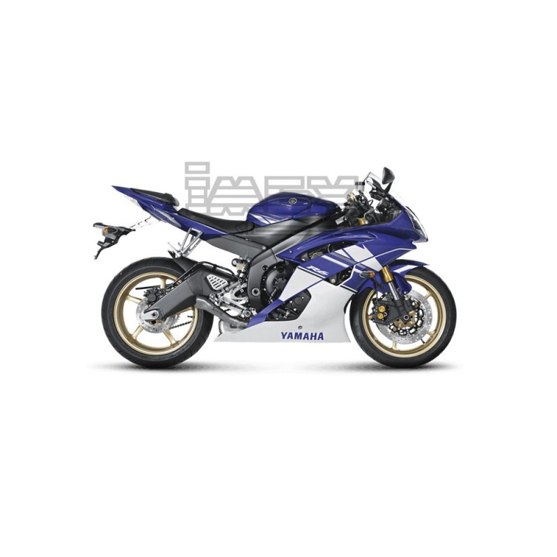 Silencieux AKRAPOVIC Slip-On Megaphone Yamaha YZF 600 R6 2006-... Silencieux AKRAPOVIC Slip-On Megaphone Yamaha YZF 600 R6 2006-...