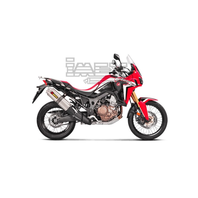 Silencieux AKRAPOVIC Slip-On Honda CRF 1000 L AFRICA TWIN 2016-... Silencieux AKRAPOVIC Slip-On Honda CRF 1000 L AFRICA TWIN 2016-...
