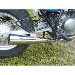 Ligne Complète IMEX Suzuki GN 125 1987-2002/VAN-VAN 2003-2007 Chrome