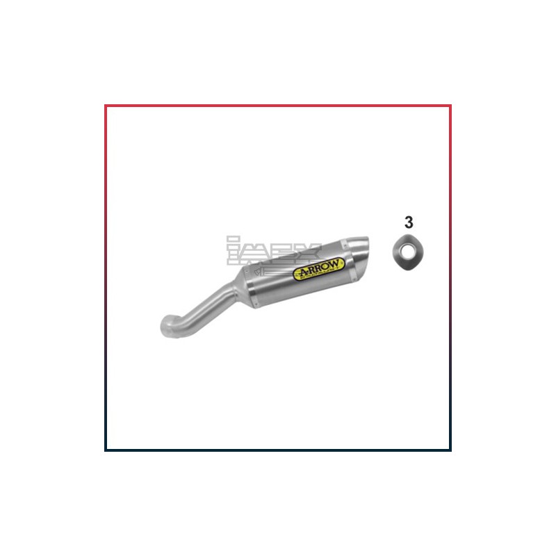 Silencieux ARROW THUNDER Kawasaki Z 900 2020-... Silencieux ARROW THUNDER Kawasaki Z 900 2020-...