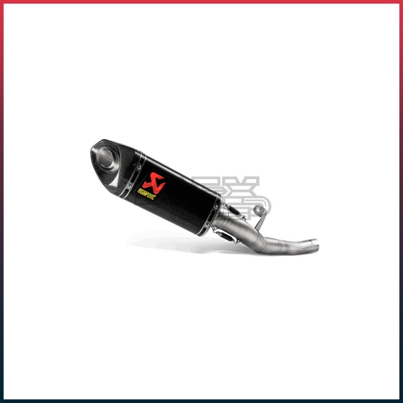 Silencieux AKRAPOVIC SLIP-ON Triumph STREET TRIPLE 765 S / R / RS 2020-... coupelle carbone Silencieux AKRAPOVIC SLIP-ON Triumph STREET TRIPLE 765 S / R / RS 2020-... coupelle carbone
