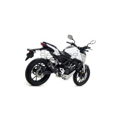 Ligne Complète ARROW X-KONE (coupelle carbone) Honda CB 125 R 2018-2020 coupelle carbone