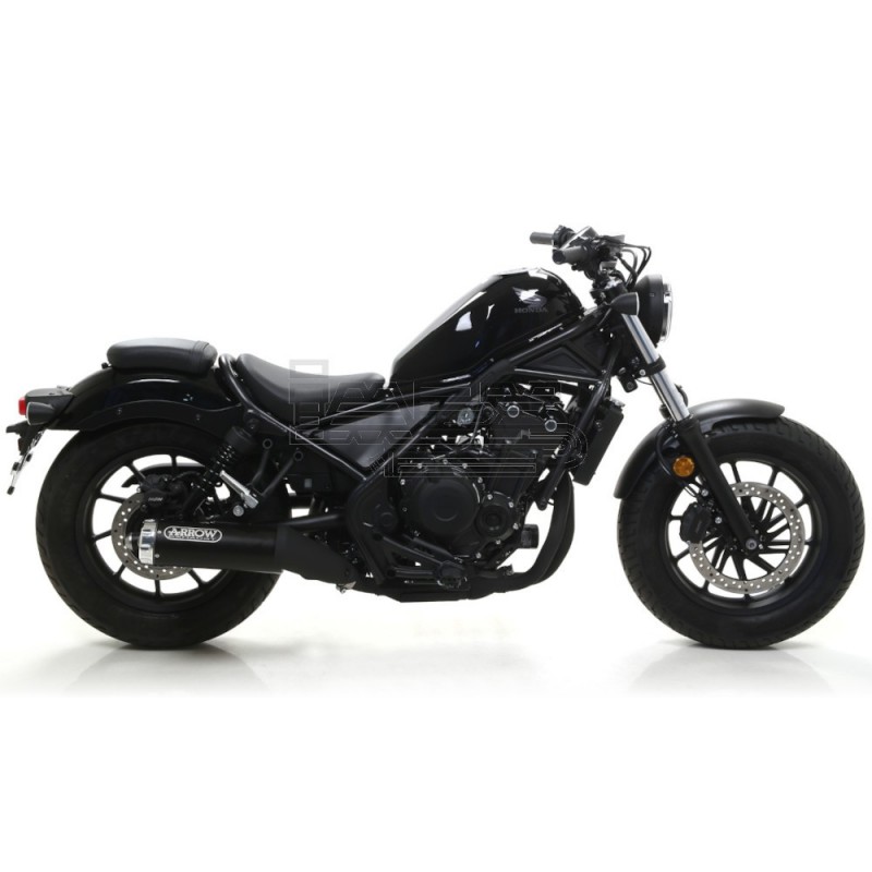 Ligne Complète ARROW Rebel Dark Honda CMX 500 REBEL 2017-... Ligne Complète ARROW Rebel Dark Honda CMX 500 REBEL 2017-...
