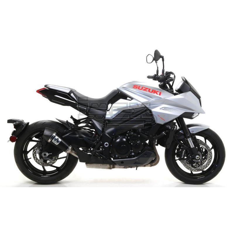 Silencieux ARROW X-KONE pour Suzuki GSX-S 1000 KATANA 2019-... coupelle carbone Silencieux ARROW X-KONE pour Suzuki GSX-S 1000 KATANA 2019-... coupelle carbone