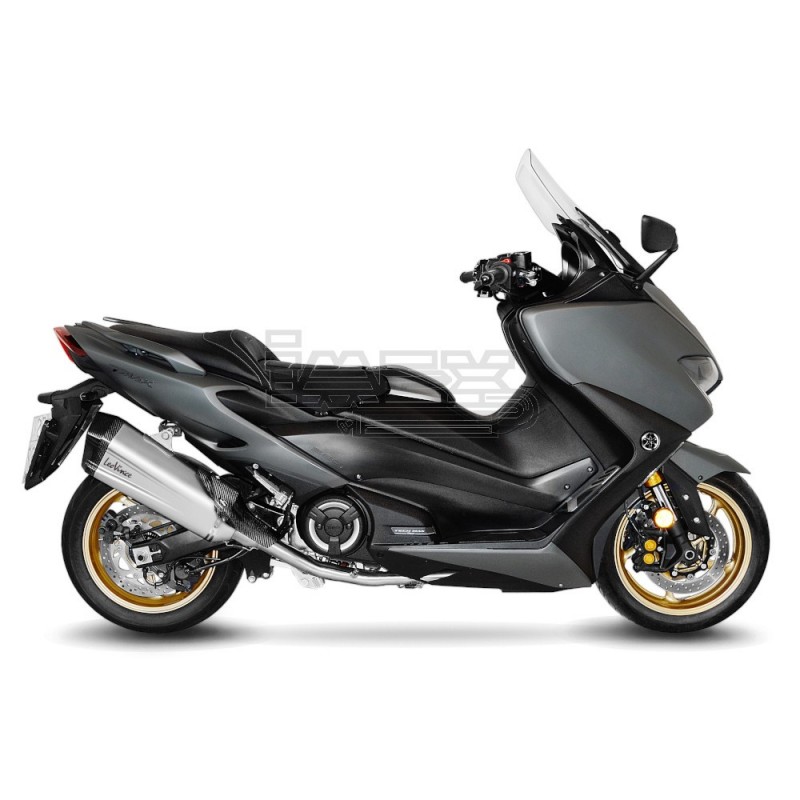 Ligne Complète LEOVINCE 12 Yamaha T-MAX 560 2020-... coupelle carbone sans catalyseur Ligne Complète LEOVINCE 12 Yamaha T-MAX 560 2020-... coupelle carbone sans catalyseur
