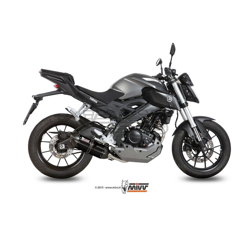 Ligne Complète MIVV SUONO Adapt.Yamaha MT 125 / YZF 125 R Ligne Complète MIVV SUONO Adapt.Yamaha MT 125 / YZF 125 R