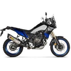 Silencieux AKRAPOVIC Slip-On  (coupelle carbone) Yamaha TENERE 700 2019-...