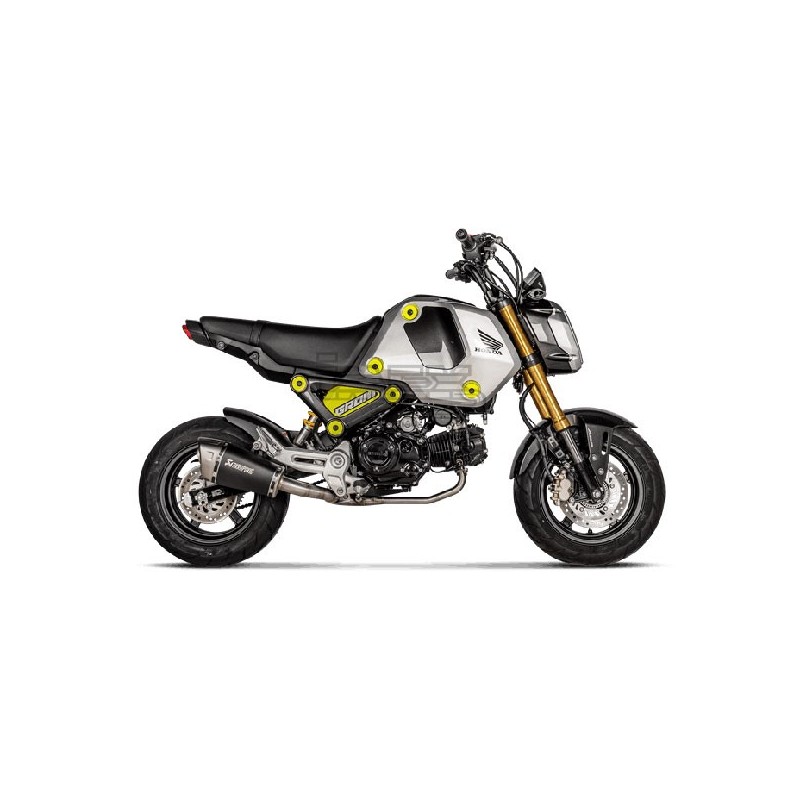 Silencieux AKRAPOVIC Slip-On pour Honda MSX 125 2021-... Silencieux AKRAPOVIC Slip-On pour Honda MSX 125 2021-...