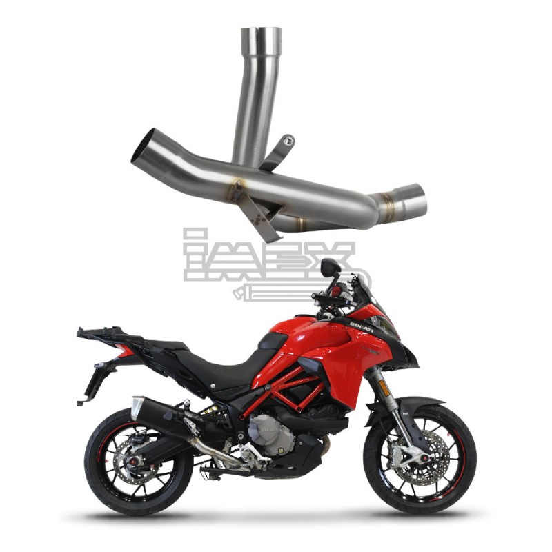 Demi Collecteur sans catalyseur pour Ducati Multistrada 950 2016-2020 Demi Collecteur sans catalyseur pour Ducati Multistrada 950 2016-2020