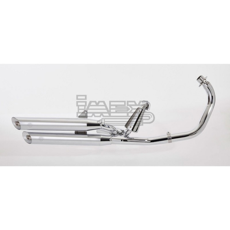 Ligne Complète FALCON CROMO LINE SLASH-CUT Yamaha XV 535 VIRAGO 1988-2002 Ligne Complète FALCON CROMO LINE SLASH-CUT Yamaha XV 535 VIRAGO 1988-2002