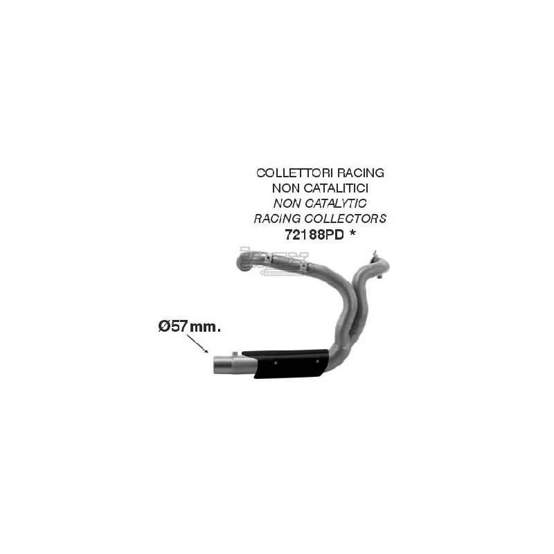 Collecteur ARROW SONORA pour Harley Davidson PAN-AMERICA 1250 Collecteur ARROW SONORA pour Harley Davidson PAN-AMERICA 1250