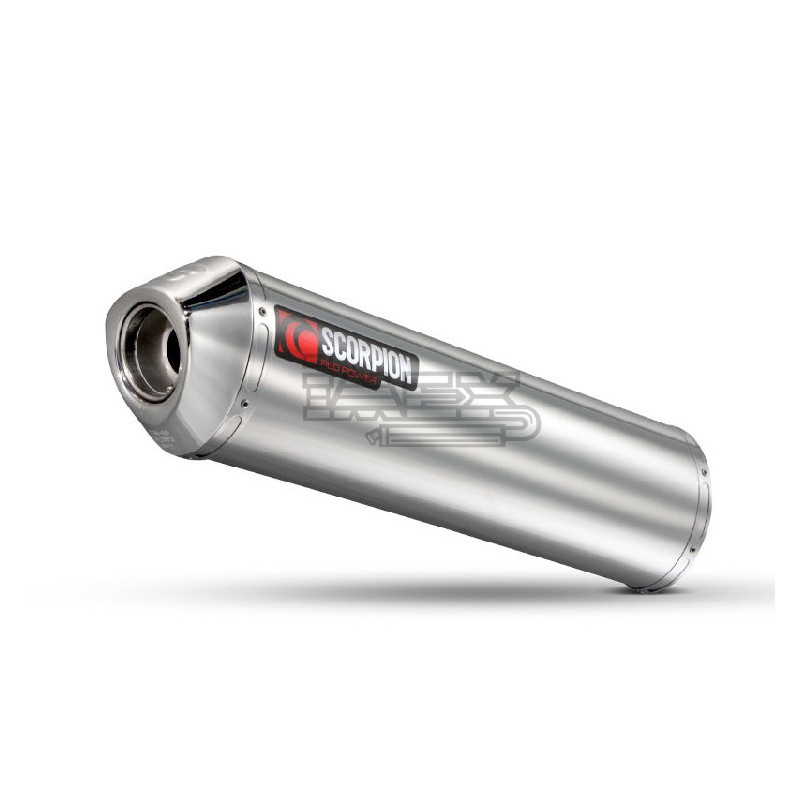 Silencieux Scorpion Factory ovale Adapt. G650 GS 2011-2016 Silencieux Scorpion Factory ovale Adapt. G650 GS 2011-2016