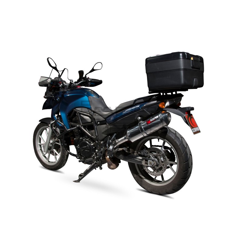 Silencieux Scorpion Factory ovale Adapt. F650 GS 2008-2011 Silencieux Scorpion Factory ovale Adapt. F650 GS 2008-2011