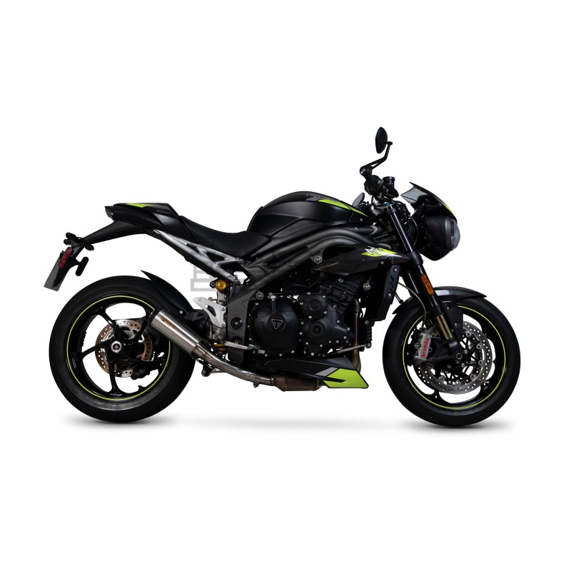 Silencieux SCORPION RED POWER Triumph SPEED TRIPLE 1050 RS/S 2018-2020 (sortie basse) Silencieux SCORPION RED POWER Triumph SPEED TRIPLE 1050 RS/S 2018-2020 (sortie basse)