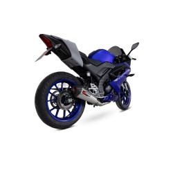 Ligne Complète Scorpion Serket conique Adapt.Yamaha YZF-R125 2021-2024