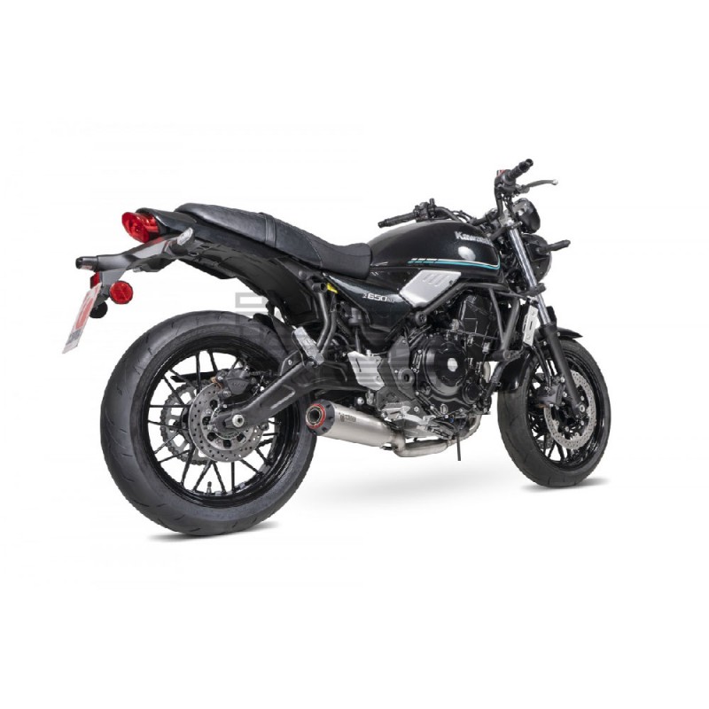 Ligne Complète Scorpion Red Power pour Kawasaki Z650 RS 2022-... Ligne Complète Scorpion Red Power pour Kawasaki Z650 RS 2022-...