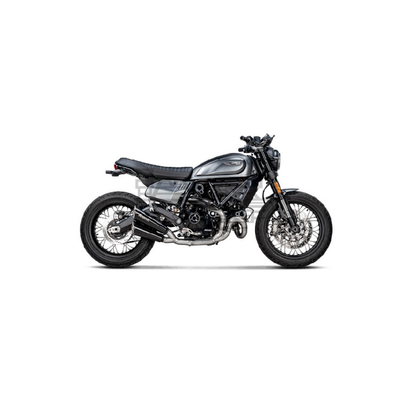 Demi Ligne Evolution Akrapovic pour Ducati Monster 800 Scrambler 2021-... Demi Ligne Evolution Akrapovic pour Ducati Monster 800 Scrambler 2021-...