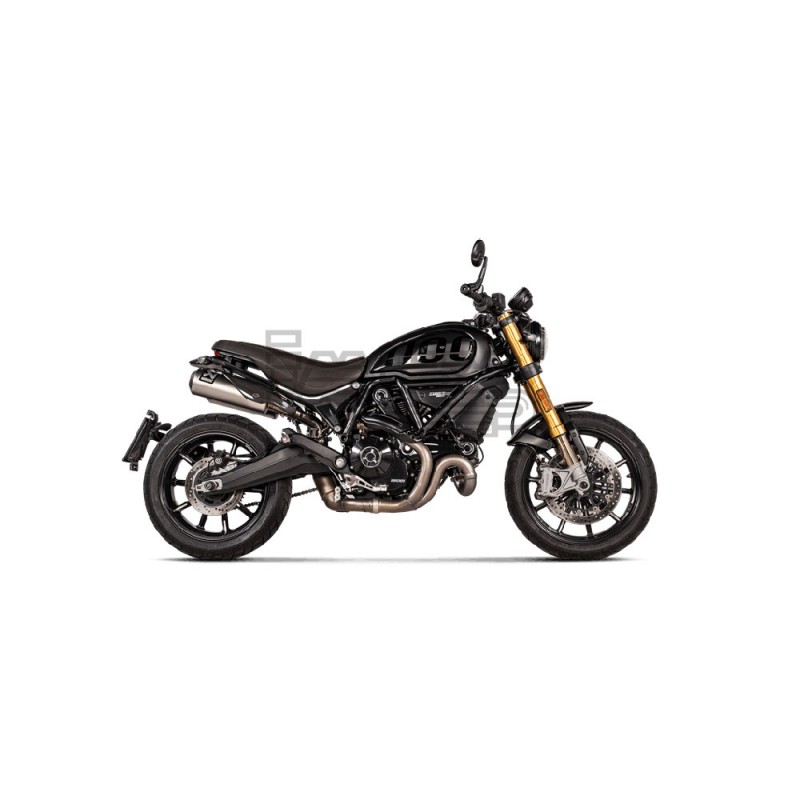 Silencieux Akrapovic Slip-On Line adapt. Ducati Scrambler 1100 2021-… Silencieux Akrapovic Slip-On Line adapt. Ducati Scrambler 1100 2021-…