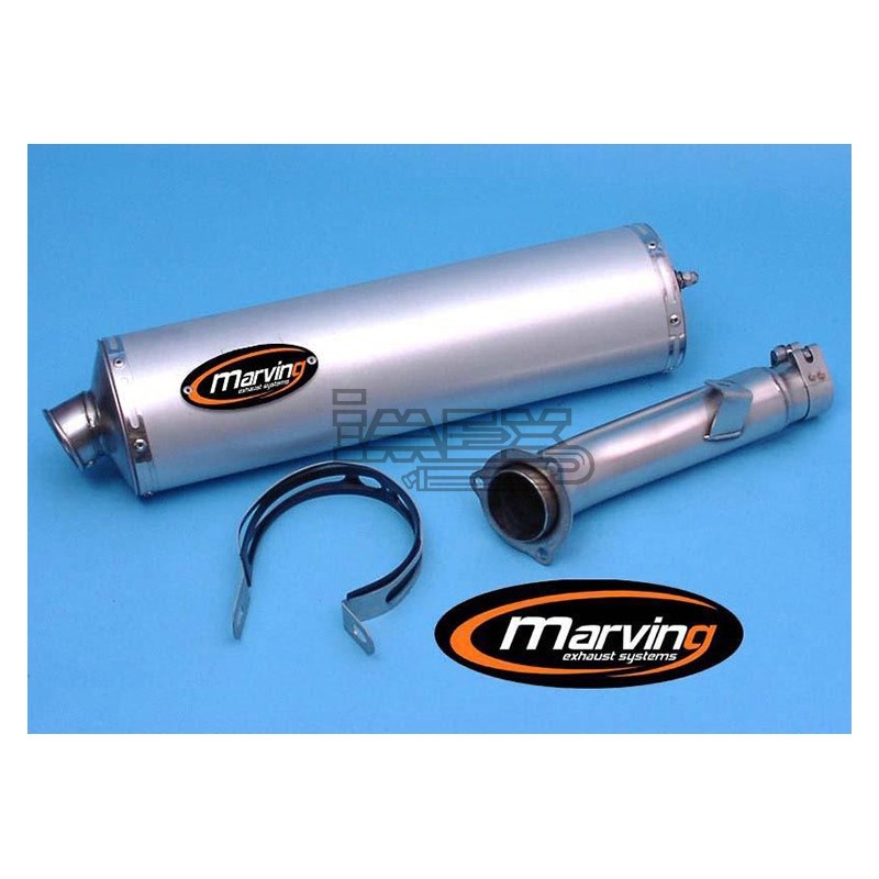 Silencieux MARVING Superline Small Ovale Adapt.Kawasaki ER5 1997-2004 Silencieux MARVING Superline Small Ovale Adapt.Kawasaki ER5 1997-2004