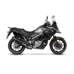 Demi Ligne LEOVINCE LV One pour Suzuki DL 650 V-STROM 2017-... Coupelle Carbone