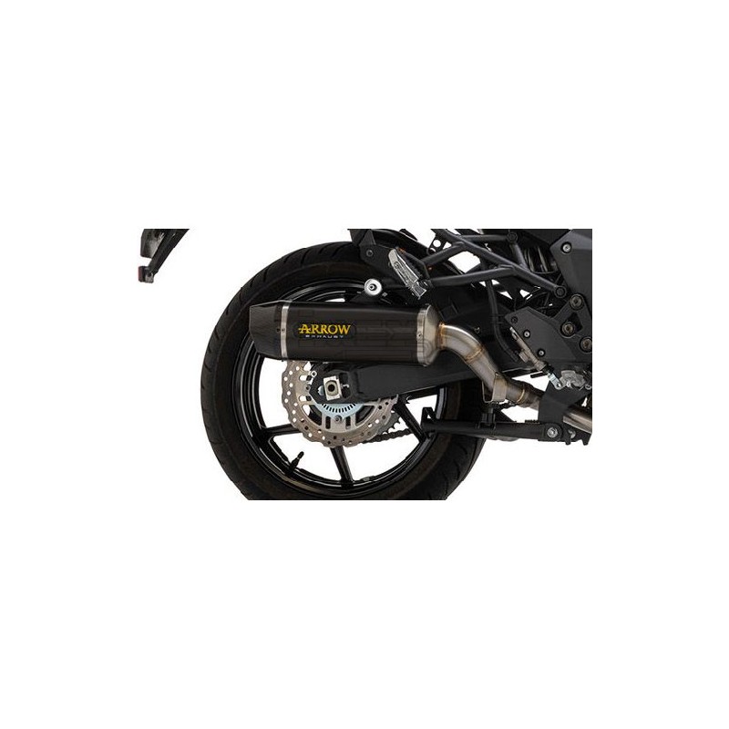 Silencieux ARROW Race Tech Kawasaki VERSYS 1000 2021-... Coupelle Carbone Silencieux ARROW Race Tech Kawasaki VERSYS 1000 2021-... Coupelle Carbone