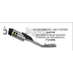 Demi Ligne ARROW Indy Race Version Racing pour Yamaha MT10 2022-...