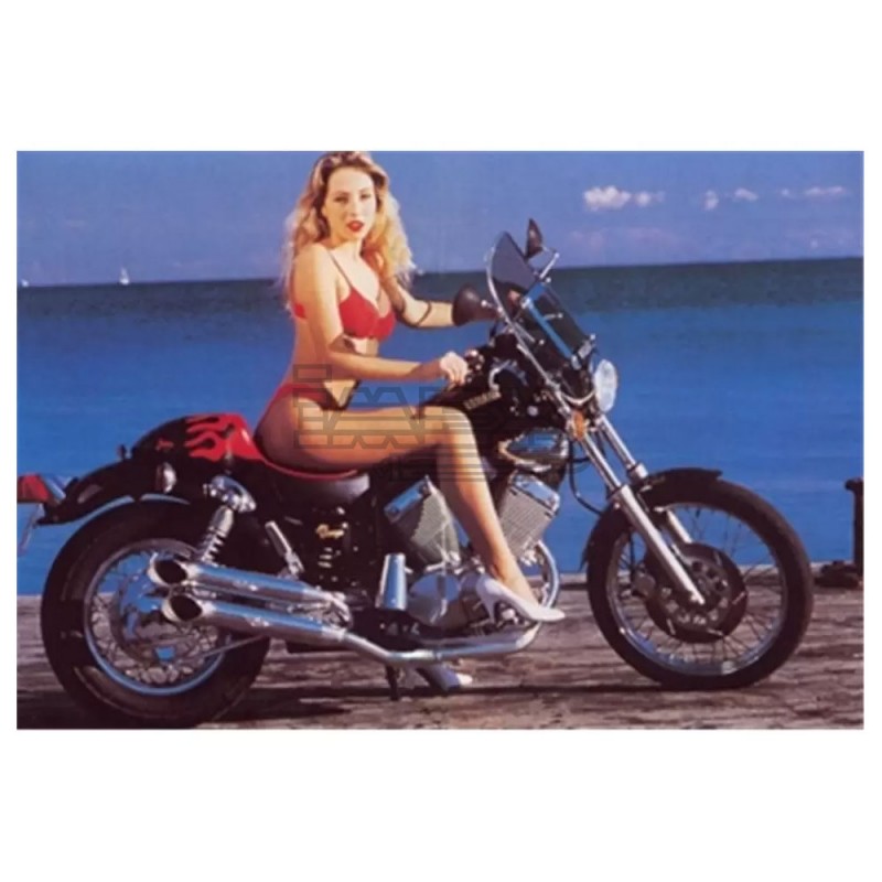 Ligne Complète Marving Legend Turn-out pour Yamaha XV 535 VIRAGO 1988-2002 Ligne Complète Marving Legend Turn-out pour Yamaha XV 535 VIRAGO 1988-2002