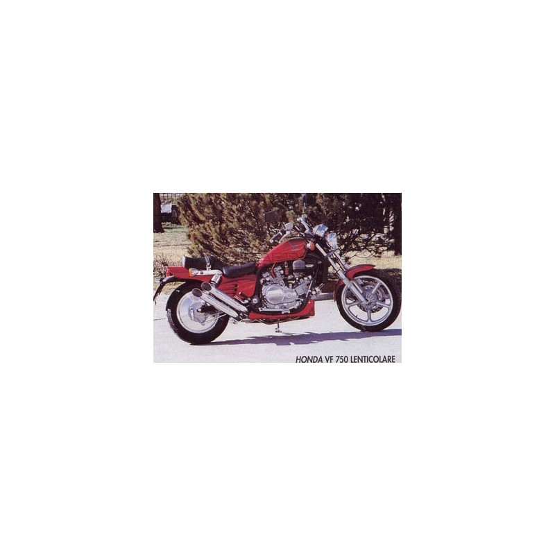 Silencieux Marving Legend Turn-out pour Honda VF 750 CUSTOM LENTICULAR 1988-1992 Silencieux Marving Legend Turn-out pour Honda VF 750 CUSTOM LENTICULAR 1988-1992
