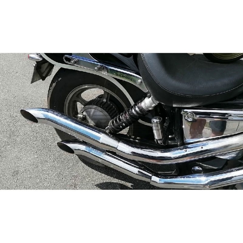 Silencieux Marving Legend Turn-out pour Honda VT 1100 SHADOW 1987-1994 Silencieux Marving Legend Turn-out pour Honda VT 1100 SHADOW 1987-1994