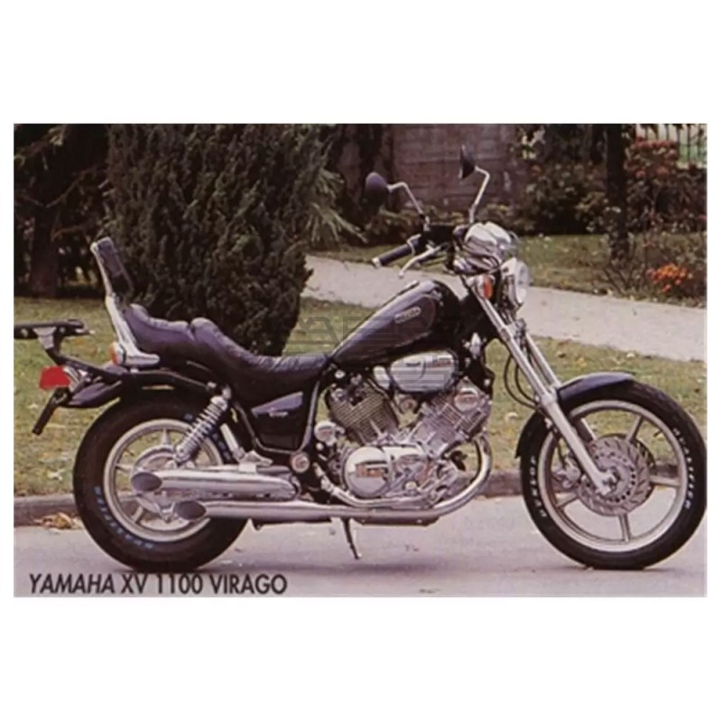 Silencieux Marving Legend Turn-out pour Yamaha XV 750/1000/1100 VIRAGO Silencieux Marving Legend Turn-out pour Yamaha XV 750/1000/1100 VIRAGO
