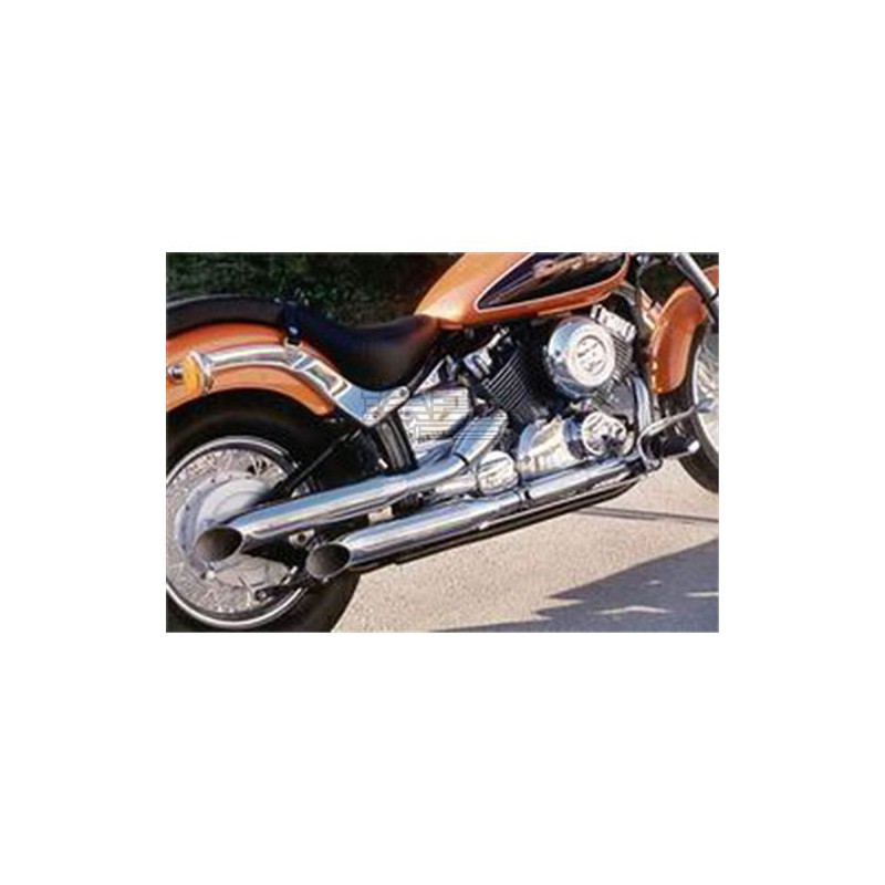 Silencieux Marving Legend Turn-out pour Yamaha XVS 650 DRAGSTAR 1997-2003 Silencieux Marving Legend Turn-out pour Yamaha XVS 650 DRAGSTAR 1997-2003