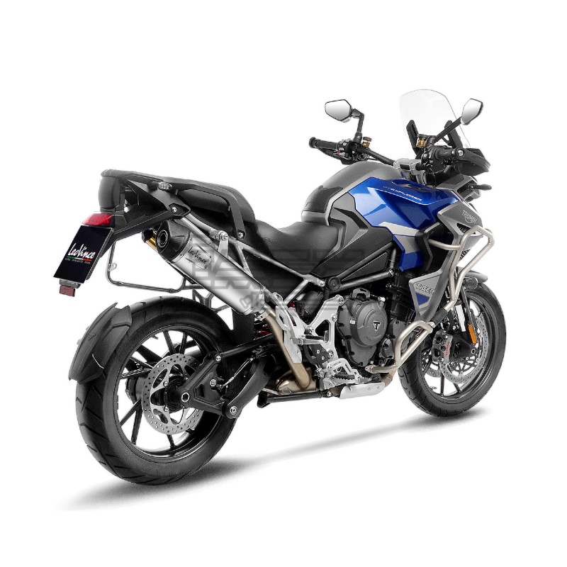 Silencieux Leovince LV One Evo/Nero pour Triumph Tiger 1200 GT/Rally 2022-... Silencieux Leovince LV One Evo/Nero pour Triumph Tiger 1200 GT/Rally 2022-...