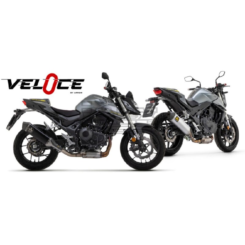 Silencieux ARROW Veloce pour Honda CB 750 Hornet 2023-... Silencieux ARROW Veloce pour Honda CB 750 Hornet 2023-...