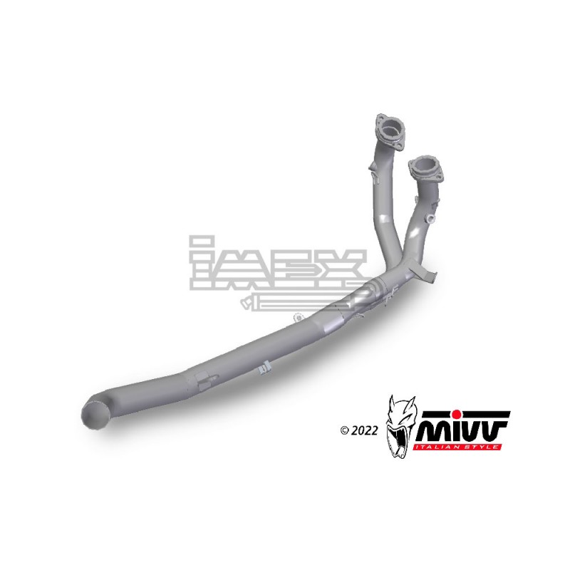 Collecteur MIVV sans catalyseur Honda CRF 1100 Africa Twin 2020-... Collecteur MIVV sans catalyseur Honda CRF 1100 Africa Twin 2020-...