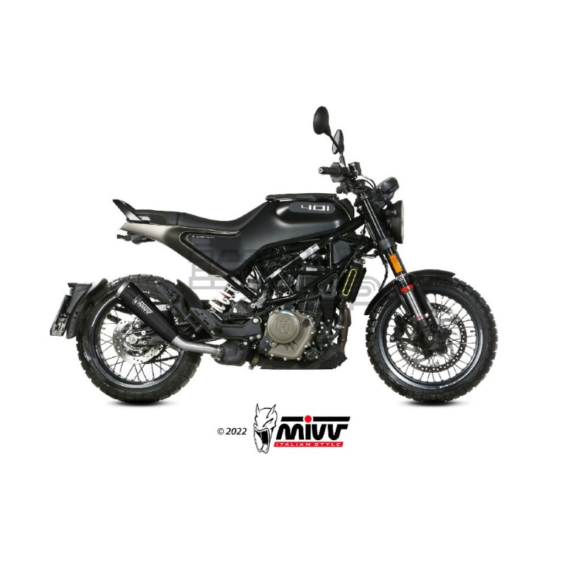 Silencieux MIVV Ghibli Husqvarna 401 Svartpilen / Vitpilen 2020-... Silencieux MIVV Ghibli Husqvarna 401 Svartpilen / Vitpilen 2020-...