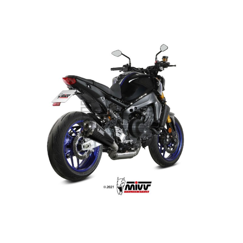 Ligne Complète MIVV DELTA RACE sortie Latérale Yamaha MT 09 / SP 2021-... Ligne Complète MIVV DELTA RACE sortie Latérale Yamaha MT 09 / SP 2021-...