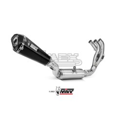Ligne Complète MIVV DELTA RACE sortie Latérale Yamaha MT 09 / SP 2021-...