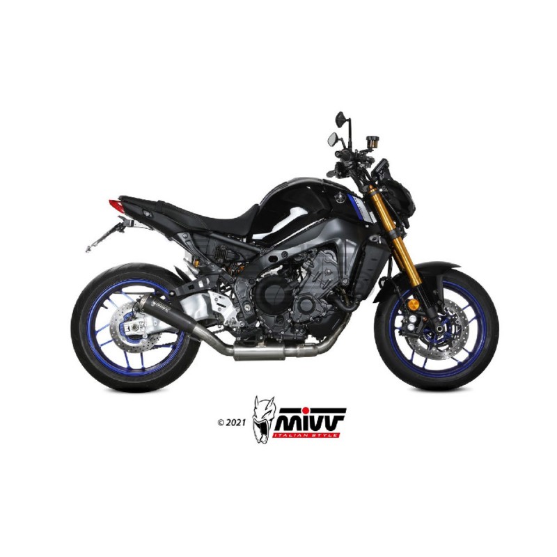 Ligne Complète MIVV X-M1 sortie Latérale Yamaha MT 09 / SP 2021-... Ligne Complète MIVV X-M1 sortie Latérale Yamaha MT 09 / SP 2021-...