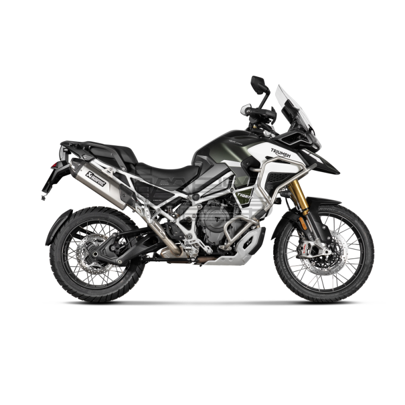 Silencieux Akrapovic Slip-on Triumph Tiger 1200 GT / Rally 2022-... Silencieux Akrapovic Slip-on Triumph Tiger 1200 GT / Rally 2022-...
